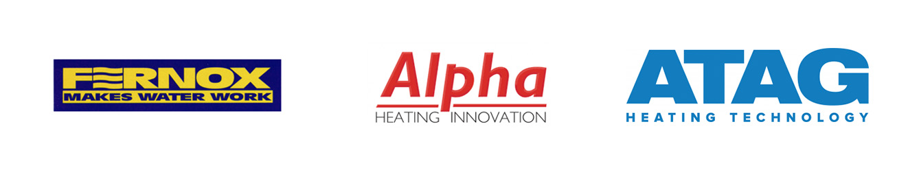 ATAG Alpha Fernox brand logos